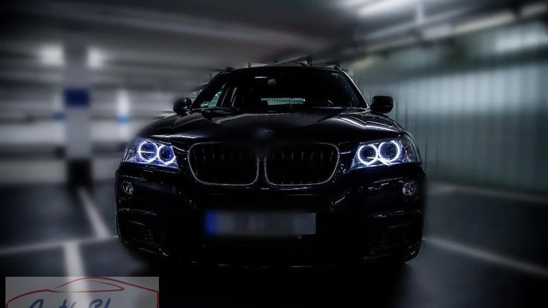 BMW éjjel világító H8 LED Angel Eyes izzóval