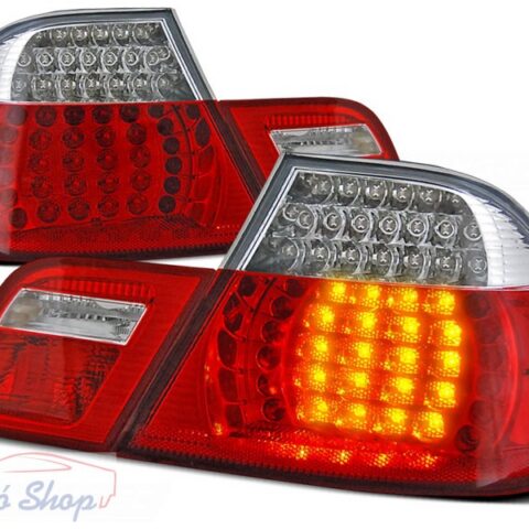 BMW E46 Coupé LED tuning hátsó lámpa szett 2003-2006