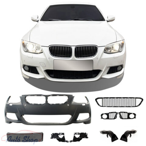 BMW E92 Coupé/E93 Cabrió LCI M-Tech első lökhárító szett PDC/lámpamosó 2010-2014