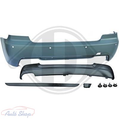 BMW E92 Coupé/E93 Cabrió M-Packet hátsó lökhárító szett 2006-2013