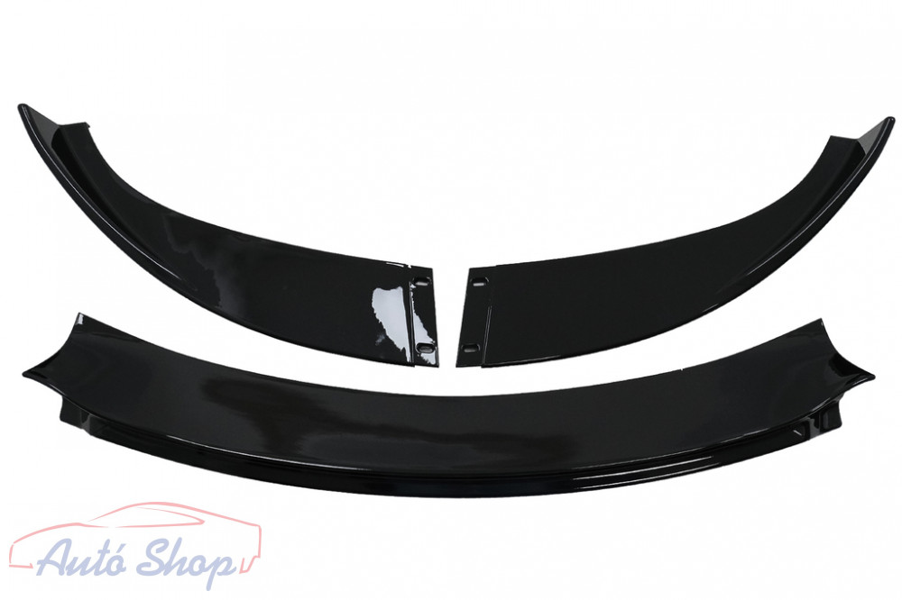 BMW E60/E61 M-Performance első lökhárító légterelő fényes fekete 2003-2010 - Image 3