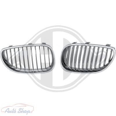 BMW E60/E61 króm egyedi hűtőrács vese 2004-2010