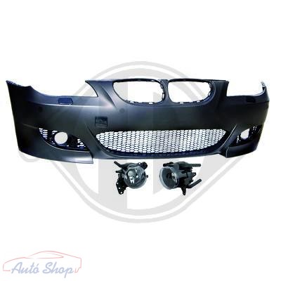 BMW E60/E61 M5 első lökhárító szett PDC nélkül (limuzin/touring)