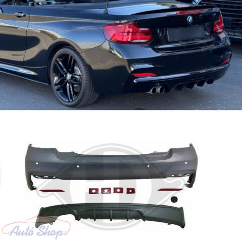 BMW F22/F23 M-Performance Style sport első lökhárító szett