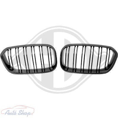 BMW F20/F21 LCI M-Performance hűtőrács vese lakk fekete 2015-2019