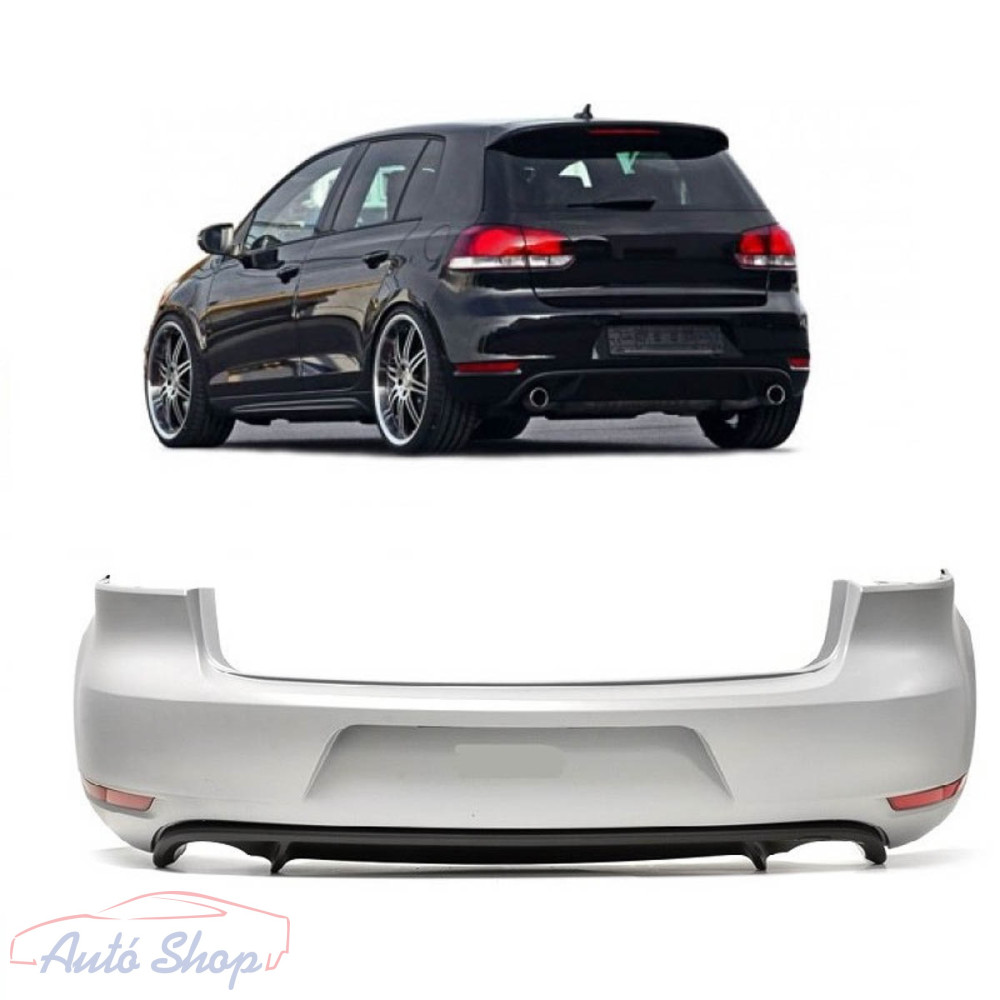 VW Golf 6 GTI Style Twin hátsó lökhárító