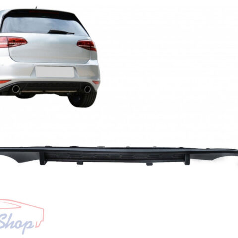 VW Golf MK7 GTI Design hátsó lökhárító toldat 2013-2016