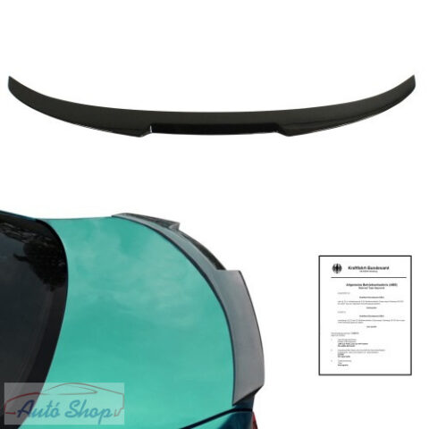 BMW F10 M4 Style spoiler szárny fényes fekete