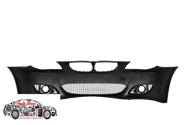 BMW E60/E61 M5 Style első lökhárító lippe toldat szett 24mm PDC - Image 3