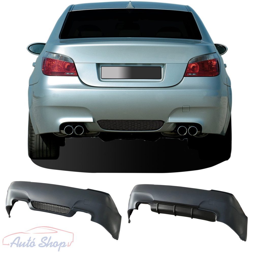 BMW E60 M5 M-Performance hátsó lökhárító 24mm PDC 2003-2010