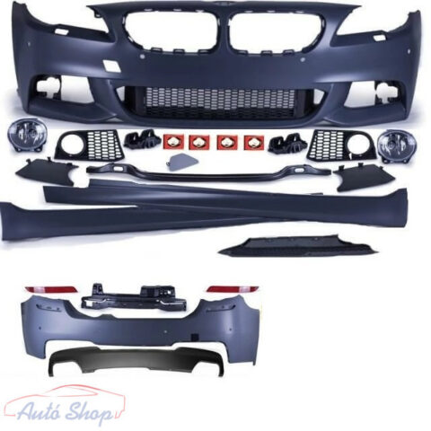 BMW F10 M-Tech lökhárító csomag szett (első + hátsó + küszöb + ködlámpa)