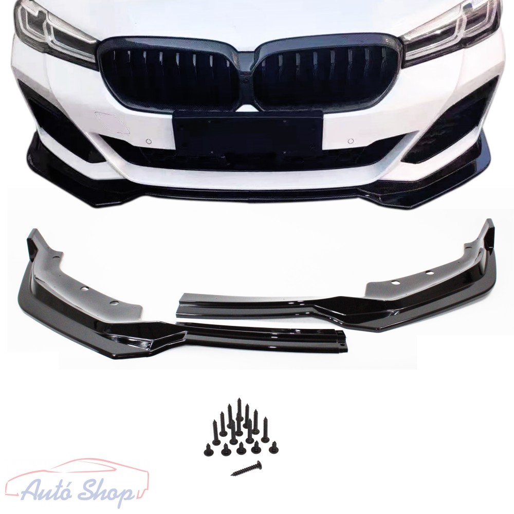 BMW G30/G31 M-Performance stílusú fényes fekete ABS koptató lip 2017-