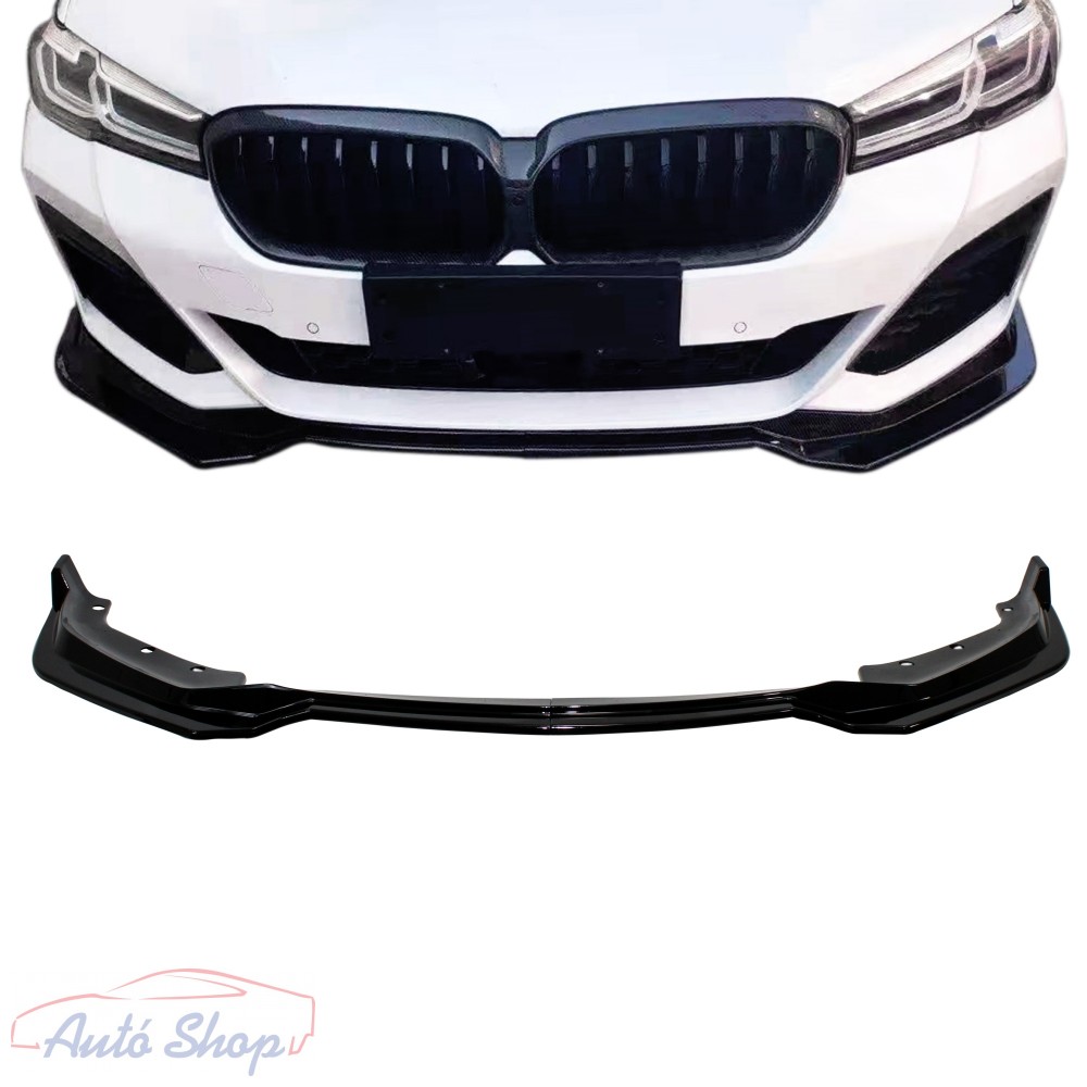 BMW G30/G31 M-Performance stílusú fényes fekete ABS koptató lip 2017- - Image 2