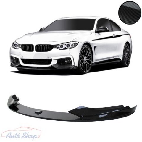 BMW F32/F33/F36 Carbon M-Performance első lökhárító toldat