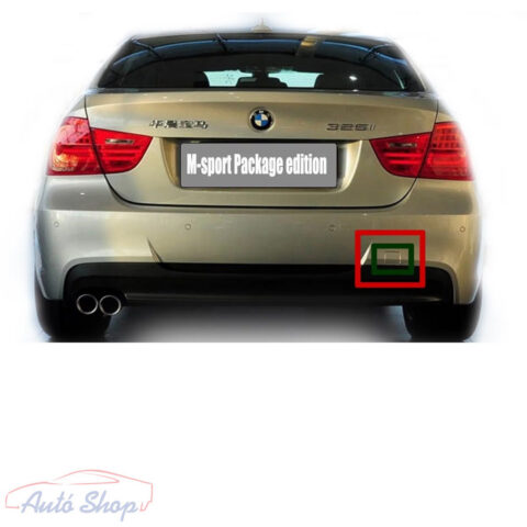 BMW E90/E90N M-Packet hátsó lökhárító vonószem takaró M-Tech (51128041134)