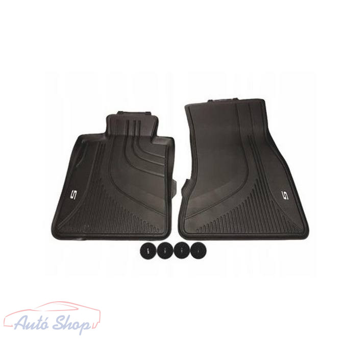 BMW G30/G31 Allweather tépőzáras fekete első gumiszőnyeg szett (51472414218)