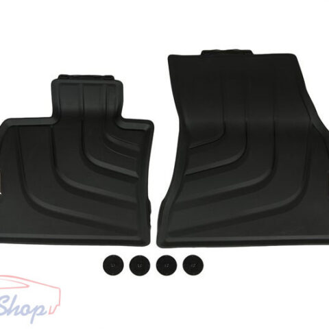 BMW F15 X5/F16 X6 Allweather tépőzáras fekete első gumiszőnyeg szett (51472458439)