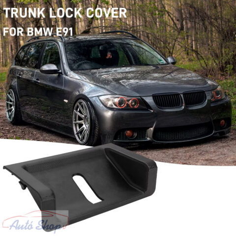 BMW E90/E91 LCI csomagtérzár burkolat fekete 2004-2011 (51479142418)