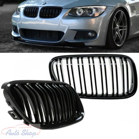 BMW E92/E93 LCI M4 hűtőrács vese lakk fekete 2010-2013