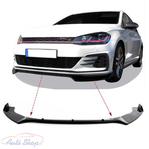 Volkswagen Golf MK7 Sport Design első lökhárító toldat spoiler 2013-2020