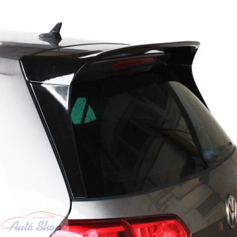 VW Golf 7 tetőspoiler ABS fekete fényes 3 részes készlet 2012-2019