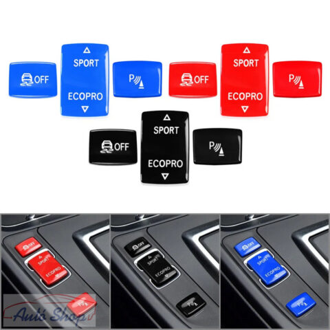 BMW piros/fekete/kék gomb szett F20/F21/F22/F23/F30/F31/F34/F35/F32/F36