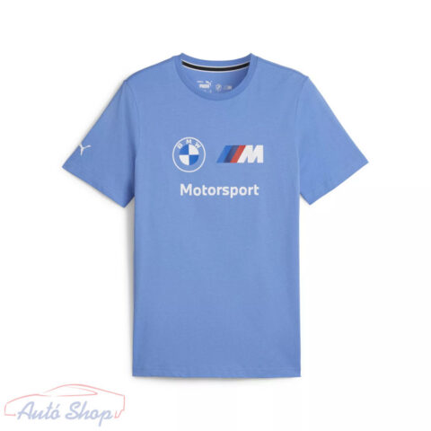 BMW M Motorsport Ess Logo férfi póló kék (621314-05)