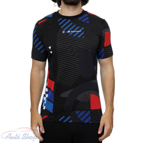 BMW Motorsport MMS AOP TEE férfi rövid ujjú póló (624153-01)