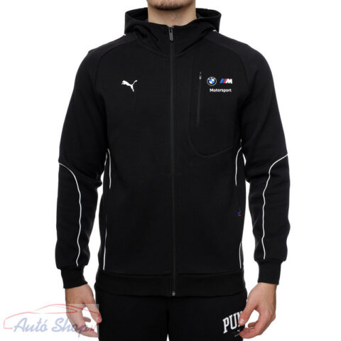 BMW Motorsport Team kapucnis zipzáras melegítő pulóver (62745601)