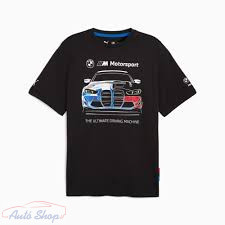BMW Puma MMS ESS grafikus férfi póló kerek nyakú (632914-01)