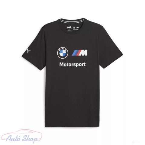 BMW M Motorsport ESS logó férfi póló, fekete 635430-01