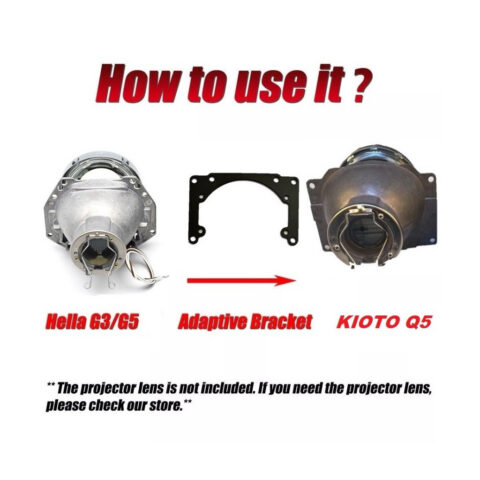 Hella G5 / Kioto G5 Brackets-V2 lencse nagyítókhoz adapter készlet (2 db)