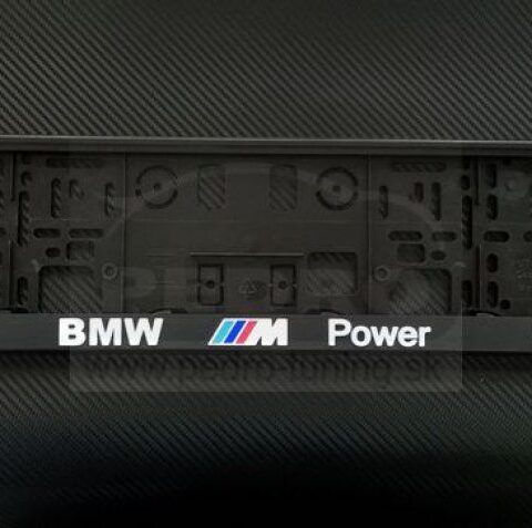 BMW 3D rendszámtábla tartó keret pár