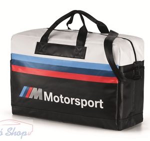 BMW M Motorsport utazótáska fekete/fehér 45L