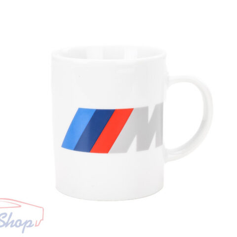 BMW M Motorsport fehér porcelán bögre színes ///M logóval 300ml (80232864113)