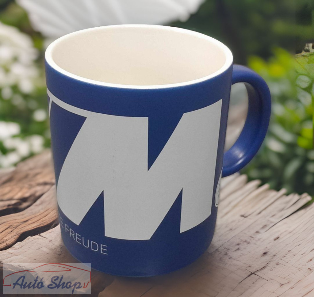 BMW M kék kerámia kávésbögre 300 ml, „Ultimate Joy