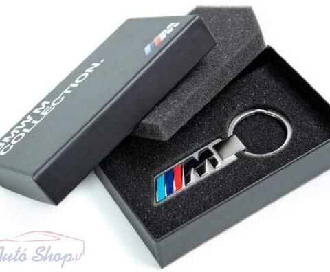 BMW M logós rozsdamentes acél kulcstartó (80272454759)
