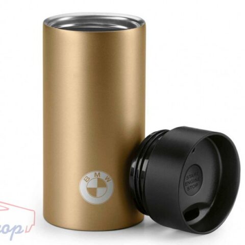 BMW Lifestyle termosz arany/fekete 350 ml (80282466200)