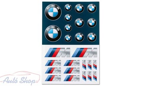 BMW gyári matrica szett (80282466211)