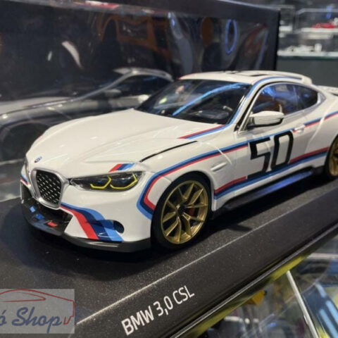 BMW Eredeti Miniature 3.0 CSL 50 éves kiadás 1:18