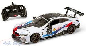 BMW M8 GTE Rastar összeszerelhető távirányítós autómodell 1:18