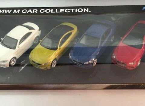 BMW M típusú modellautó szett 1:64 (80452365554)