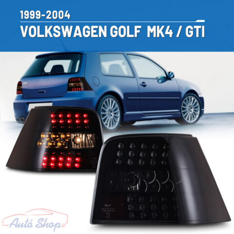 VW Golf IV LED-es hátsó lámpa pár fekete 1997-2003