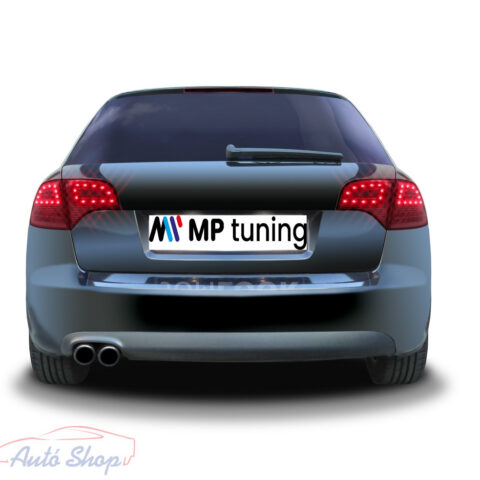 Audi A4 Avant B7 LED hátsó lámpa szett sötétpiros 2004-2008