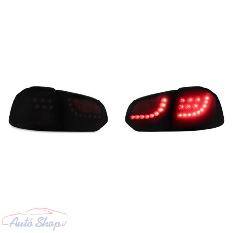 Volkswagen Golf VI dinamikus LED hátsó lámpa szett sötétpiros 2008-2012