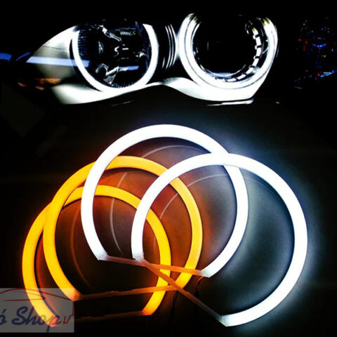 BMW E60/E61 Angel Eyes Dual Color Opál SMD LED szett