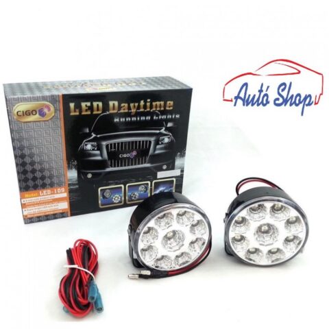 SMP DRL 835 nappali menetfény 9 LED 6300K (pár)