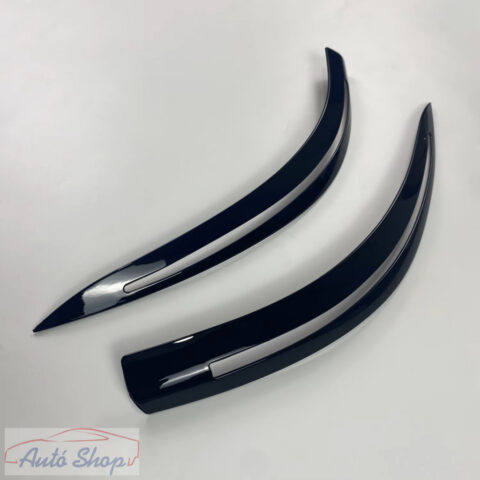 BMW E60 E61 fényes fekete szemöldök spoiler (morcosító)