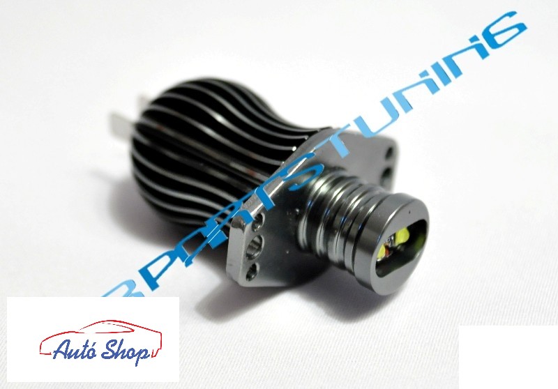 BMW E90/E91 LCI Angel Eyes LED izzó pár 2×20W jég fehér - Image 2