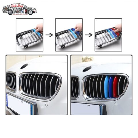 BMW E39 M-es hűtőrács vese műanyag klip szett